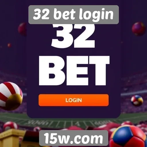 Funcionalidade de login no site 32 bet